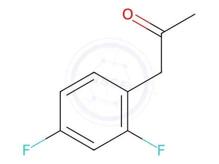 Chemical structure of 1-(2,4-difluorophenyl)propan-2-one