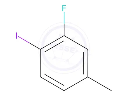 Chemical structure of 3-Fluoro-4-Iodotoluene