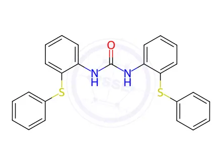Chemical structure of N,N'-Bis[2-(phenylthio)phenyl]urea
