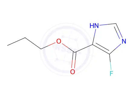 Chemical structure of Propyl 5-fluoro-1H-imidazole-4-carboxylate