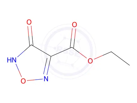 Chemical structure of Ethyl 4-oxo-4,5-dihydro-1,2,5-oxadiazole-3-carboxylate