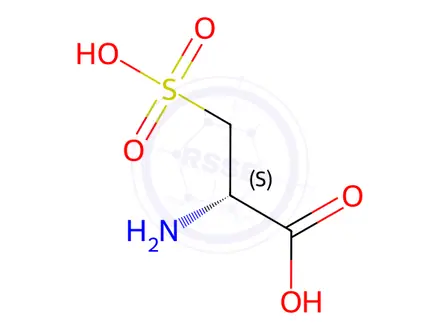 Chemical structure of (S)-2-Amino-3-Sulfopropanoic Acid