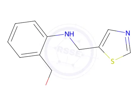 Chemical structure of (2-((Thiazol-5-ylmethyl)amino)phenyl)methanol
