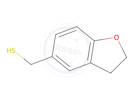 Chemical structure of 5-Benzofuranmethanethiol, 2,3-dihydro-