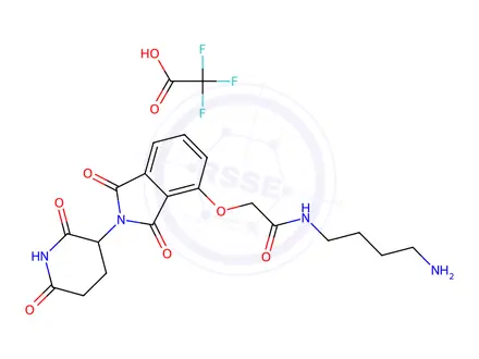 Chemical structure of Pomalidomide Related Compound 4 Triflate