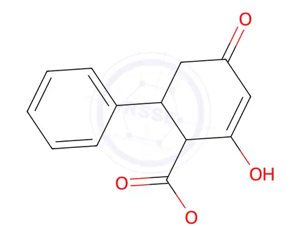 Chemical structure of Methyl 3-hydroxy-5-oxo-1,2,5,6-tetrahydro-[1,1'-biphenyl]-2-carboxylate