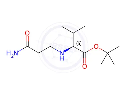 Chemical structure of Valine Impurity 90