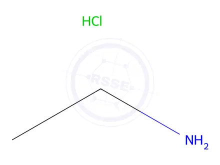 Chemical structure of Ethylamine Hydrochloride