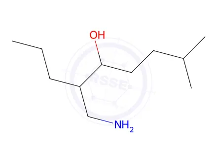 Chemical structure of 6-(Aminomethyl)-2-methylnonan-5-ol