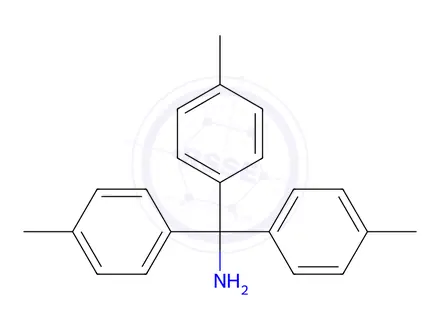 Chemical structure of Tri-p-tolylmethanamine