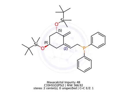 Chemical structure of Maxacalcitol Impurity 48