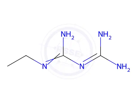 Chemical structure of Metformin Impurity 70