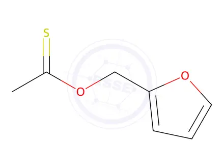Chemical structure of O-(Furan-2-ylmethyl) ethanethioate