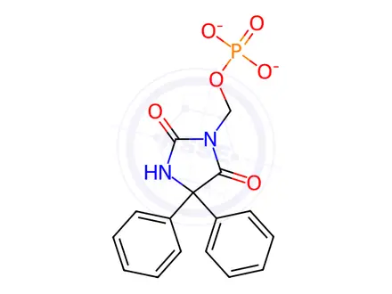 Chemical structure of Fosphenytoin