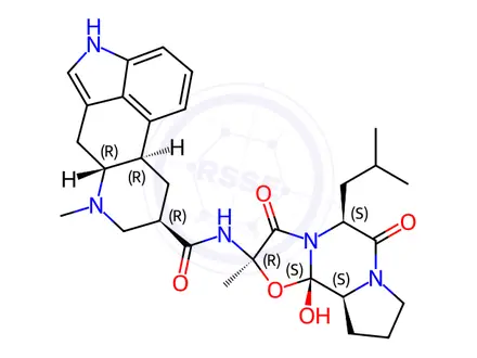 Chemical structure of Dihydro Ergosine