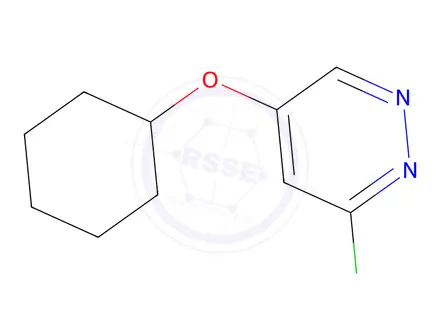 Chemical structure of 3-Chloro-5-(cyclohexyloxy)pyridazine