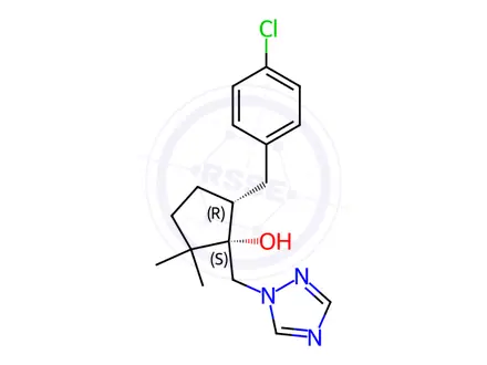 Chemical structure of cis-Metconazole