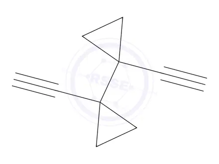 Chemical structure of 1,1-Bicyclopropyl, 1,1-diethynyl-(9CI)