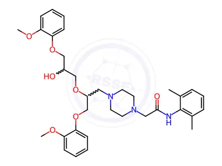Chemical structure of Ranolazine Impurity 49