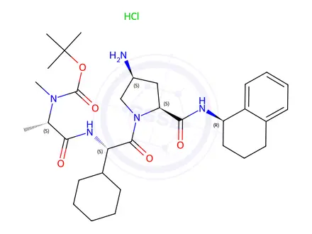 Chemical structure of A 410099.1, amine