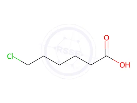 Chemical structure of 6-Chlorohexanoic Acid
