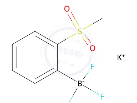 Chemical structure of Potassium (2-Methylsulfonylphenyl)Trifluoroborate