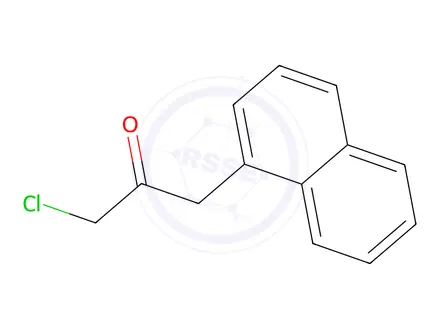 Chemical structure of 1-Chloro-3-(naphthalen-1-yl)propan-2-one