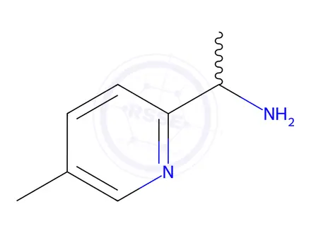 Chemical structure of 1-(5-Methylpyridin-2-yl)ethanamine