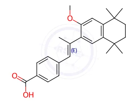 Chemical structure of Palovarotene Impurity 136
