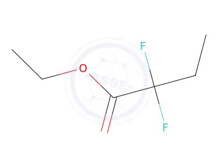 Chemical structure of 2,2-Difluorobutyric acid ethyl ester