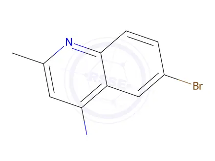Chemical structure of 4-Amino-6-bromo-2-methylquinoline