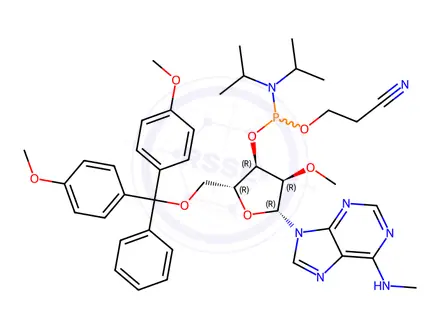 Chemical structure of Phosphoramidites Impurity 13