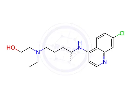 Chemical structure of Hydroxychloroquine