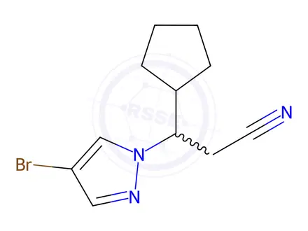Chemical structure of Ruxolitinib Impurity 245