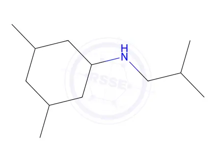 Chemical structure of n-Isobutyl-3,5-dimethylcyclohexan-1-amine