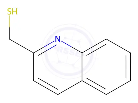 Chemical structure of 2-Quinolinemethanethiol