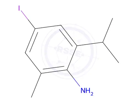 Chemical structure of 4-Iodo-2-isopropyl-6-methylaniline