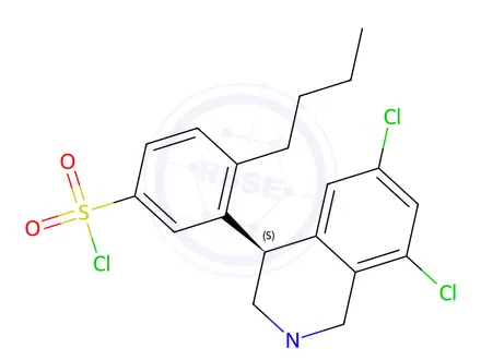 Chemical structure of Tenapanor impurity 23