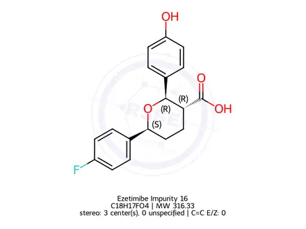 Chemical structure of Ezetimibe Impurity 81