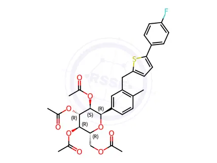 Chemical structure of Canagliflozin Impurity 179