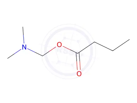 Chemical structure of (Dimethylamino)methyl butyrate