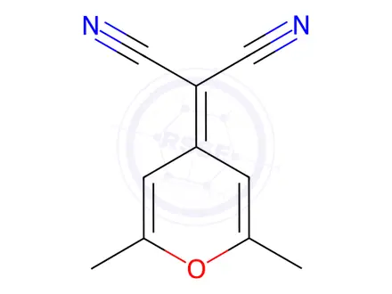 Chemical structure of 4-(Dicyanomethylene)-2,6-dimethyl-4H-pyran