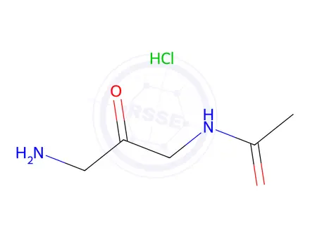 Chemical structure of N-(3-amino-2-oxopropyl)acetamide hydrochloride