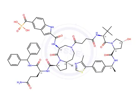 Chemical structure of ENMD 1068 Impurity 34