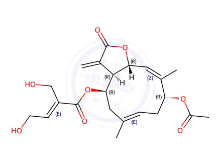 Chemical structure of Eupaformosanin
