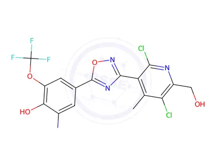 Chemical structure of Opicapone impurity 15