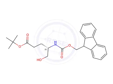 Chemical structure of Fmoc-glutamol(otbu)