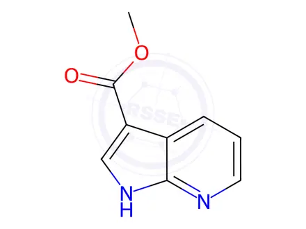 Chemical structure of methyl 1H-pyrrolo[2,3-b]pyridine-3-carboxylate