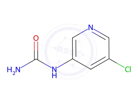 Chemical structure of N-(5-Chloro-3-pyridinyl)urea