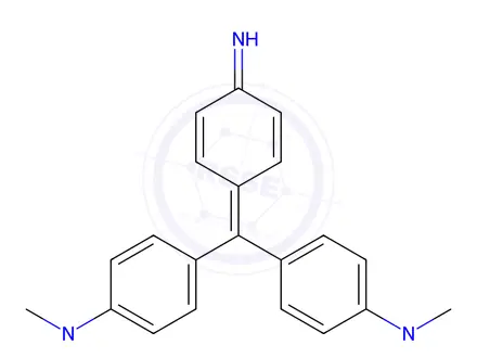 Chemical structure of Gentian Violet Impurity 3